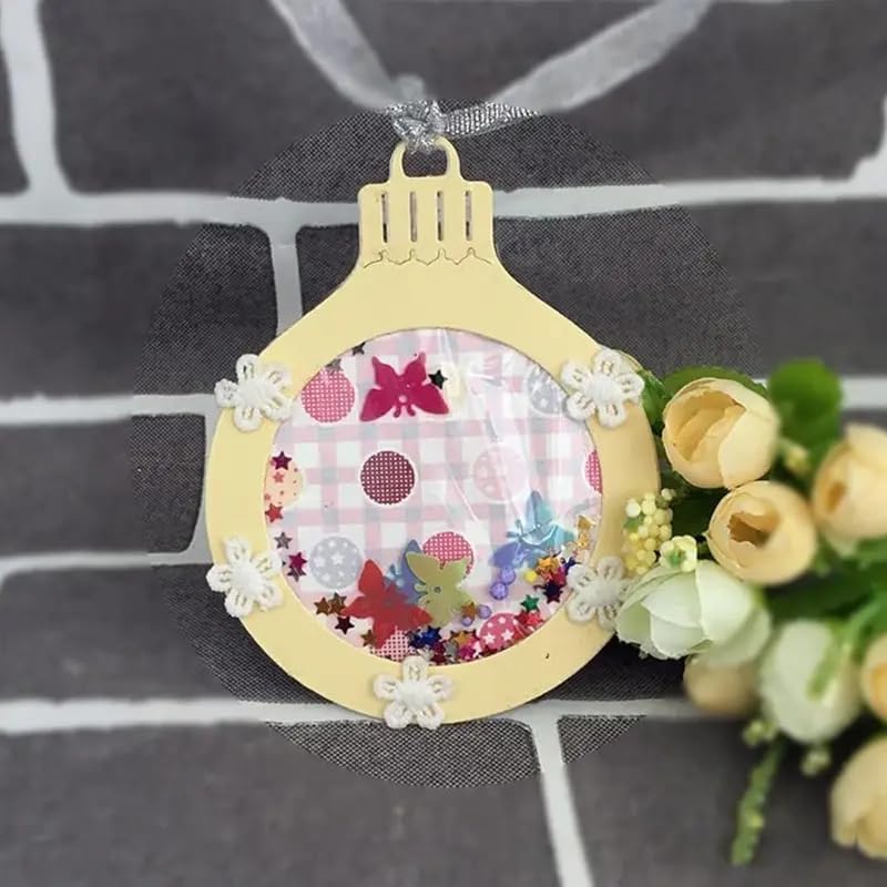 Feemkota Merry Christmas Bell Ball Die Cuts for Card Making Christian Theme Stamps Cutting Dies for DIY Paper Scrapbooking Crafts Embossing Decorations - Image 2